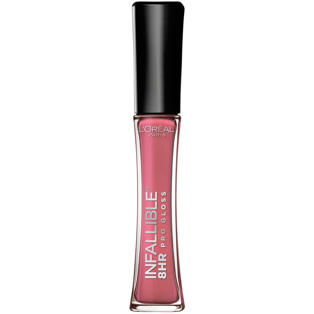 L’Oreal Paris Makeup Infallible 8 Hour Hydrating Lip Gloss, Sunset, 0.21 Fl. Oz