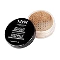 NYX PROFESSIONAL MAKEUP Mineral Matte Finishing Powder, Loose Setting Powder - Medium/Dark
