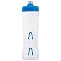 Fabric Cageless Water Bottle, 750ml, Clear/Blue