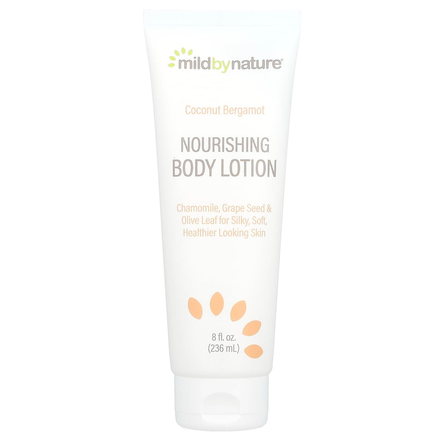Mild By Nature Nourishing Body Lotion, Coconut Bergamot, 8 fl oz (236 ml)