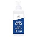 Earth Mama Wild Peppermint Hand & Body Wash | Foaming Castile Soap Liquid and Hand Soap, Made with Organic Wild Mint & Peppermint Oil, 34 fl oz
