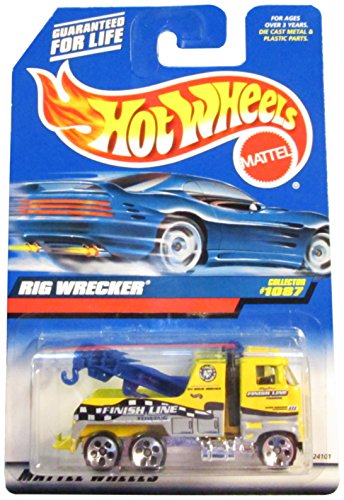 Hot Wheels -#1087 Rig Wrecker Collectible Collector Car Mattel 1:64 Scale