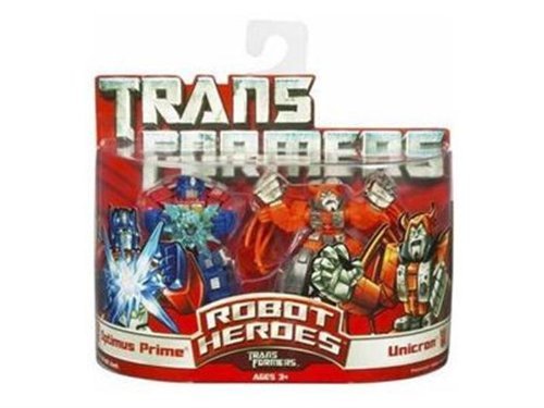 Transformers Robot Heroes Optimus Prime & Unicron