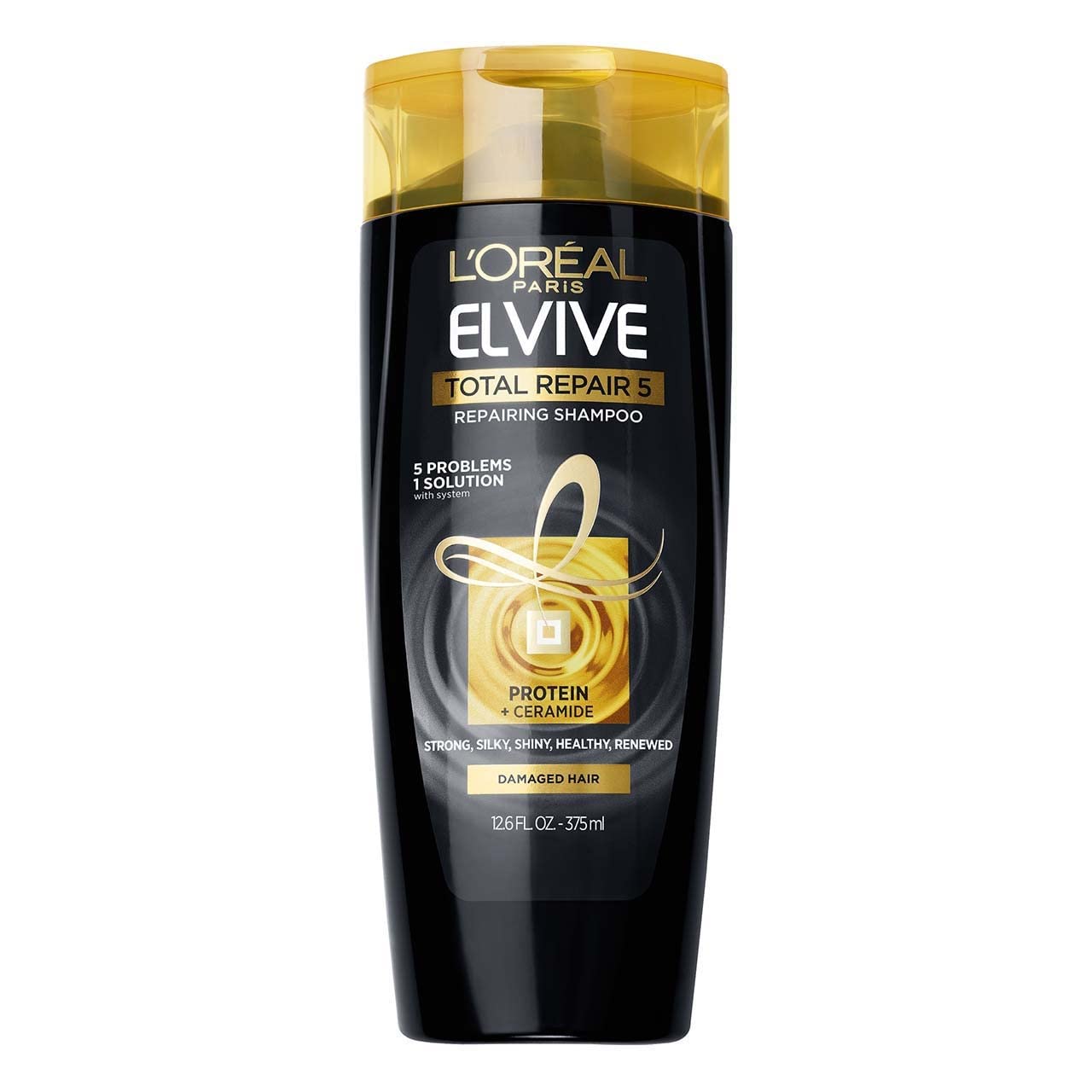 Loreal Advanced HairCare Total Repair 5 Ceramide Restoring Shampoo (Value Pack of 6) 12.6 Ounce Each