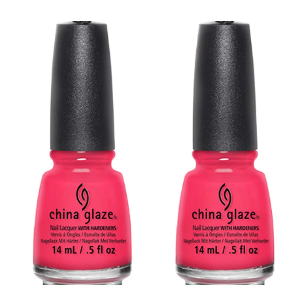 China Glaze Nail Polish, Pool Party, 0.5 oz (Pack of 2) Beauty & Personal Care China Glaze