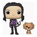 Funko Pop! & Buddy Marvel: Hawkeye - Kate Bishop with Lucky Pizza Dog Vinyl Bobblehead