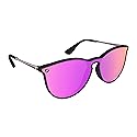 Blenders Eyewear North Park X2 - Polarized Sunglasses - Classic Shape, Mixed Metal Frame - 100% UV Protection - For Women - Rose Theater II
