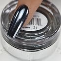 Cre8tion - Chrome Nail Art (Real Roes Gold or Sliver Black) (Sliver Black) Beauty & Personal Care Cre8tion