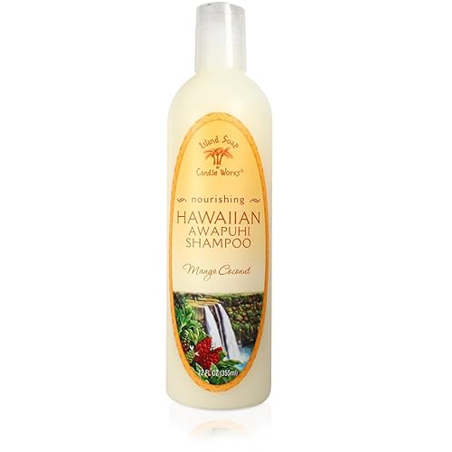 Island Soap & Candle Works Shampoo, 12 Ounce
