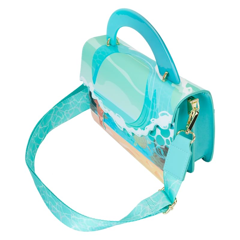 Loungefly Disney Moana Ocean Waves Crossbody Bag