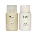 OUAI Fine Hair Shampoo & Conditioner Set, Travel Size - Volumizing Shampoo & Conditioner - With Strengthening Keratin, Biotin & Chia Seed Oil