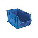 QUANTUM STORAGE SYSTEMS QUS976BL HULK Heavy Duty Part Organizer Blue Bins 30" L x 17" W x 15" H