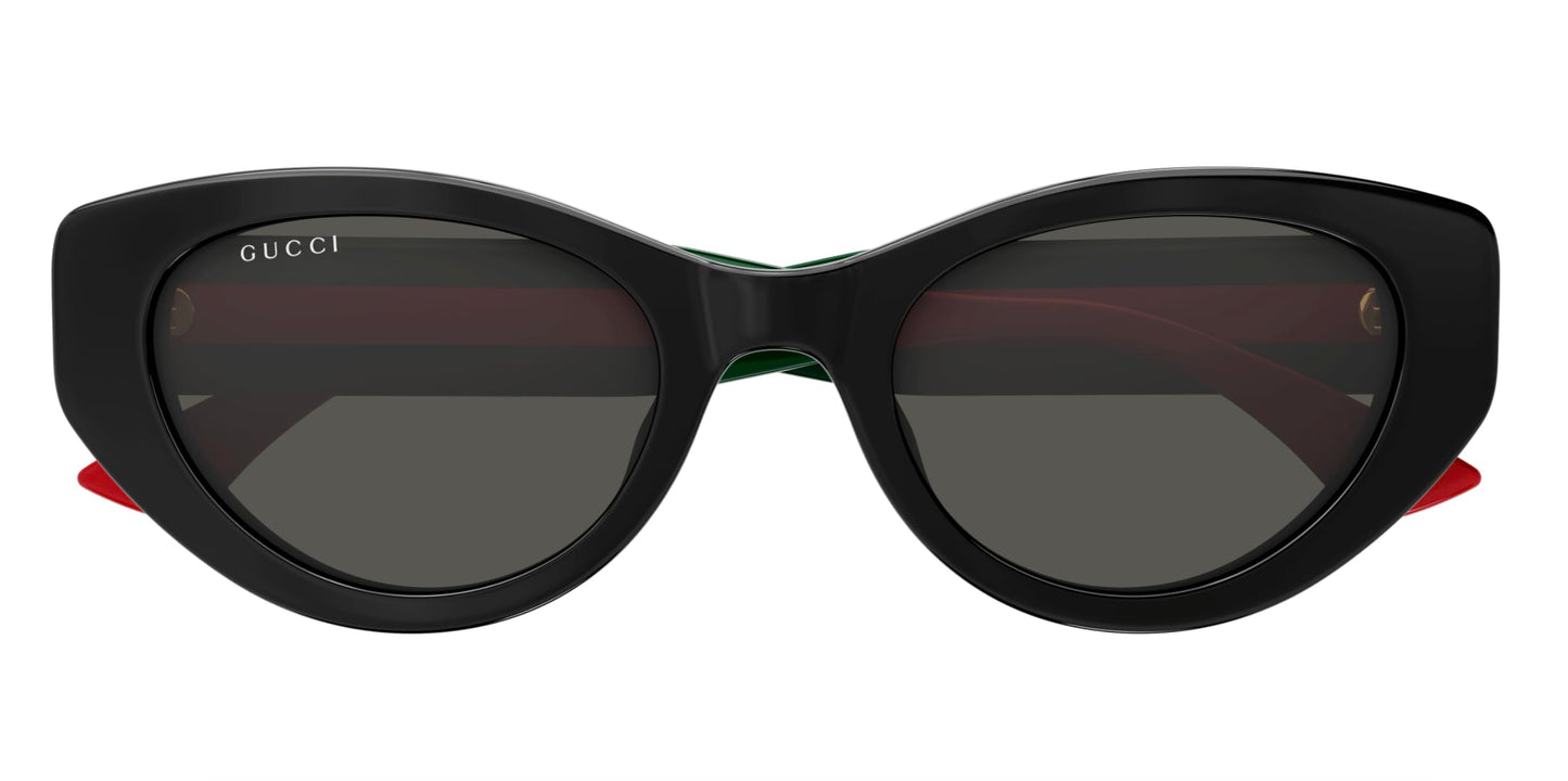 Gucci Grey Cat Eye Ladies Sunglasses GG1862S 001 52