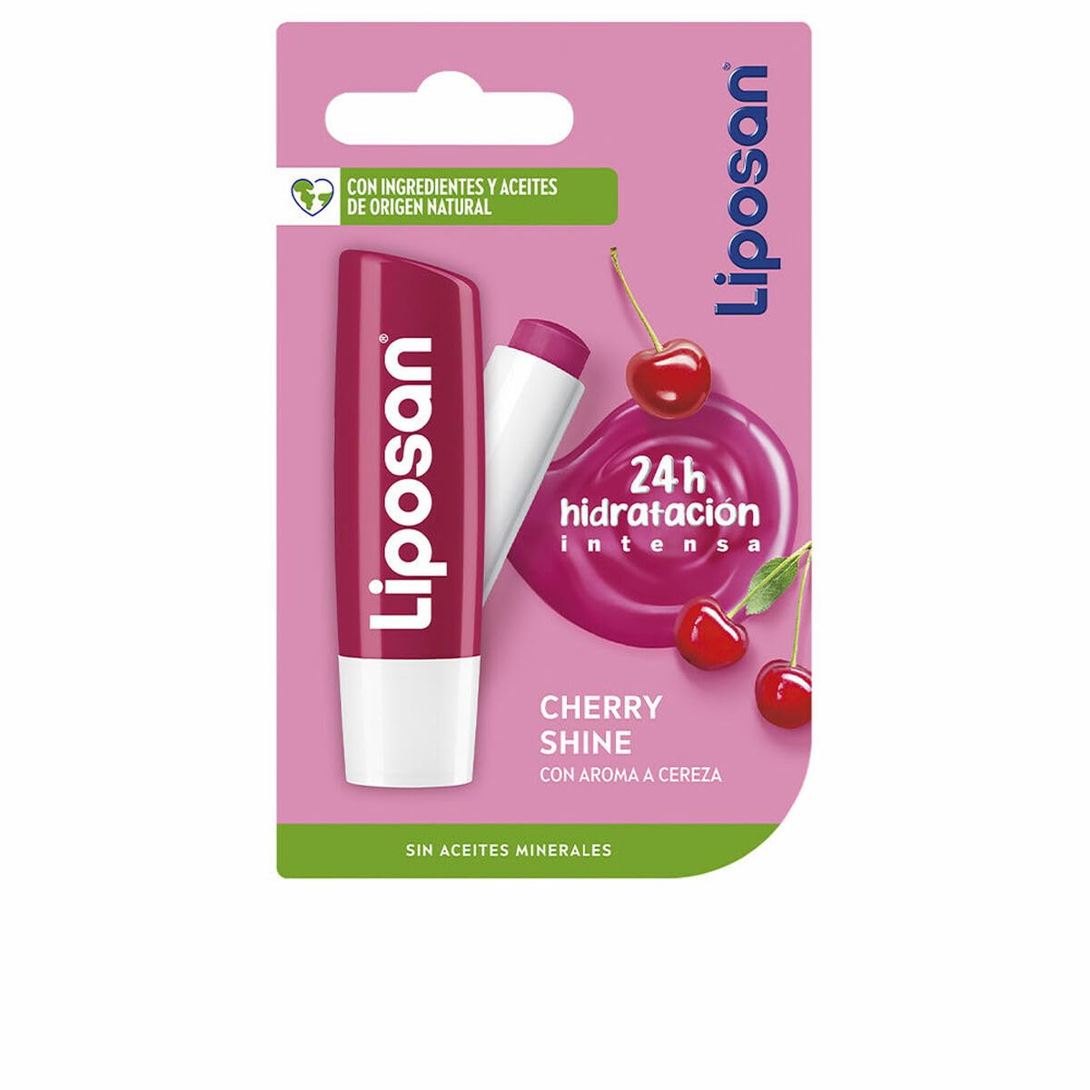 Liposan Fruity Shine CHERRY - Lip Care Balm - 4.8gr/5.5ml by Labello - Liposan
