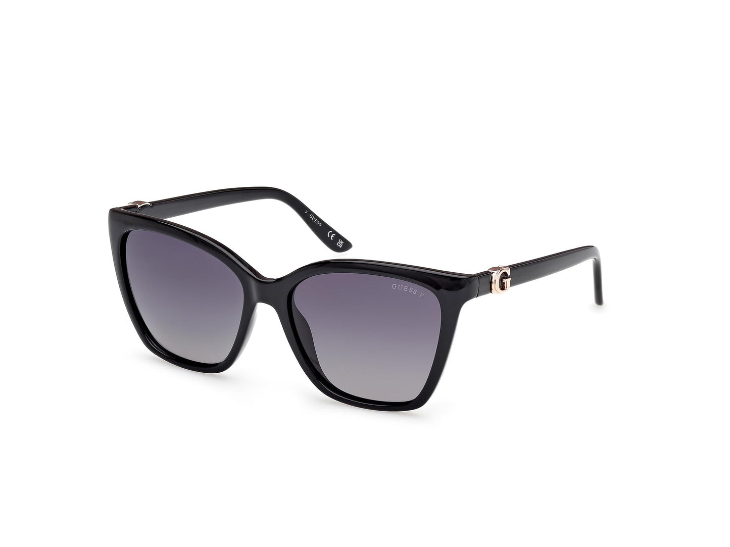 Guess GU00191 01D shiny black 56/16/140 WOMAN Sunglasses