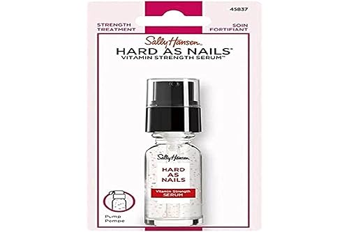 Sally Hansen Nail Treatment Hard As Nails® Vitamin Strength Serum™ | Moisturizing Nail Strengthener | Enriched with Vitamins A, C & E | Nourishes