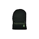 DIME BAGS Study Backpack with 15" Padded Laptop Sleeve, Durable Hempster Exterior, 5 Compartments & Hidden Pocket, Comfortable Adjustable Shoulder Straps, Bag for School, Work & Travel (Black)