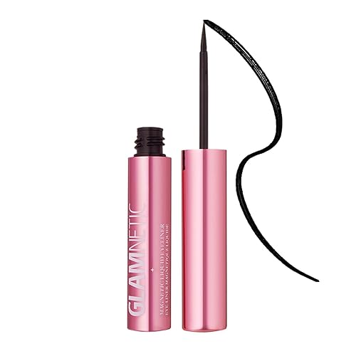 Glamnetic Magnetic Eyeliner, Liquid Black, for Eyelashes - Waterproof & Smudge Proof Liner | All-Day Hold for Magnetic Lashes, Quick-Drying