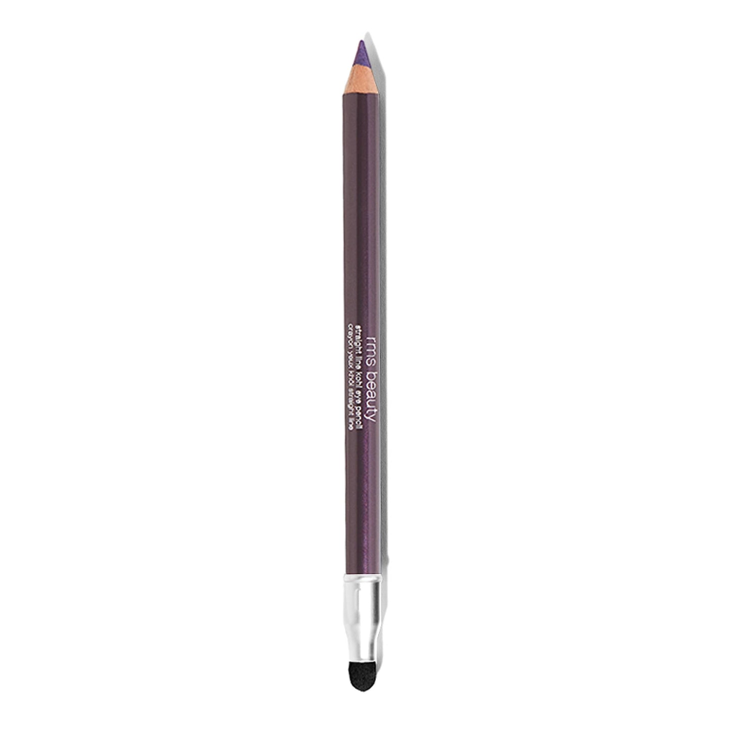 RMS Beauty Straight Line Kohl Eye Pencil - Waterproof, Creamy, Long-Lasting, Smudge-Proof, Intense Rich Color, Natural Ingredients, Twist-Up, 0.04 oz