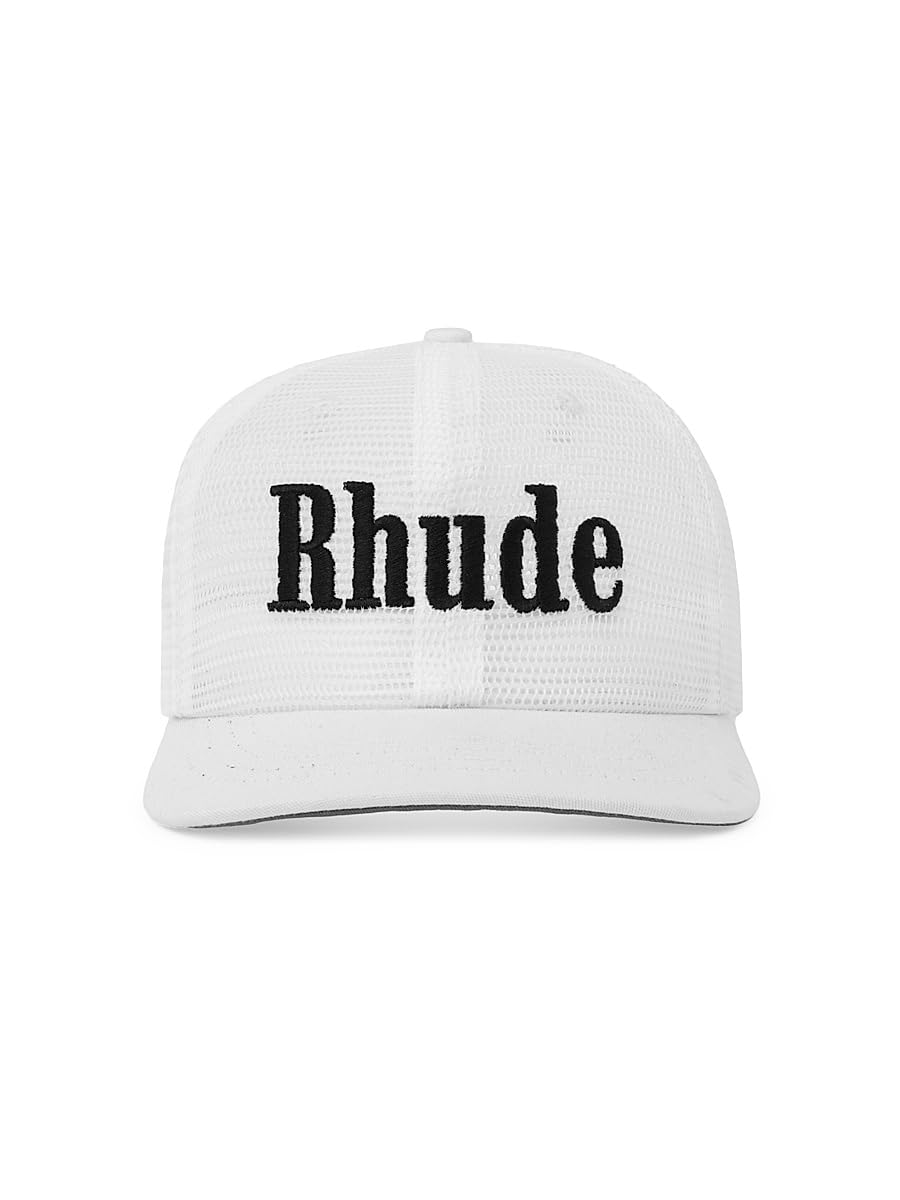Rhude, Logo Mesh Hat, White