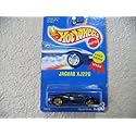 Hot Wheels Jaguar Xj220 All Blue Card # 203 Dark Blue w/ Gold Ultra Hots