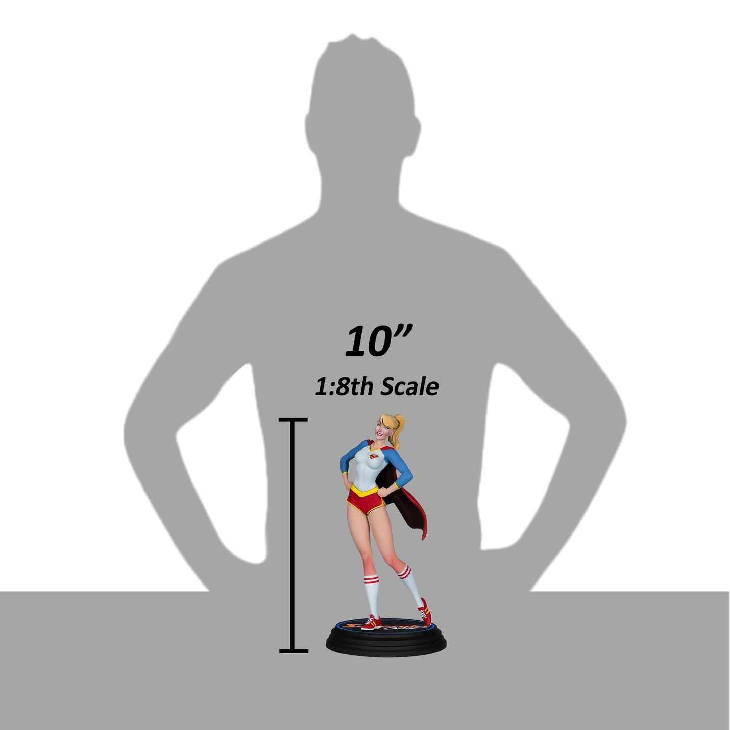 McFarlane Toys - DC Direct Supergirl by J. Scott Campbell (DC Cover Girls) 1:8 Scale Resin Statue