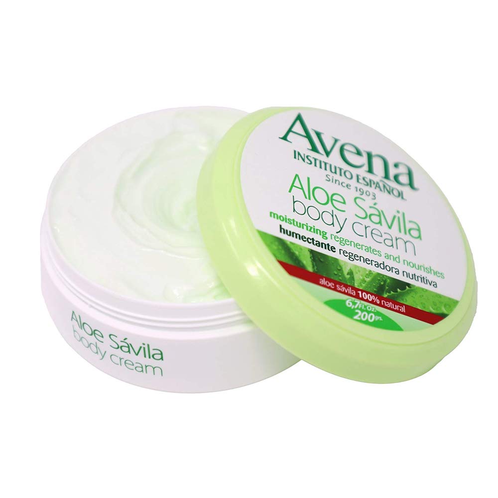 Avena Aloe Savila Body Cream.. Moisturizing, Regenerates, Nourishing. 6.7 oz... amtc by Instituto Espanol