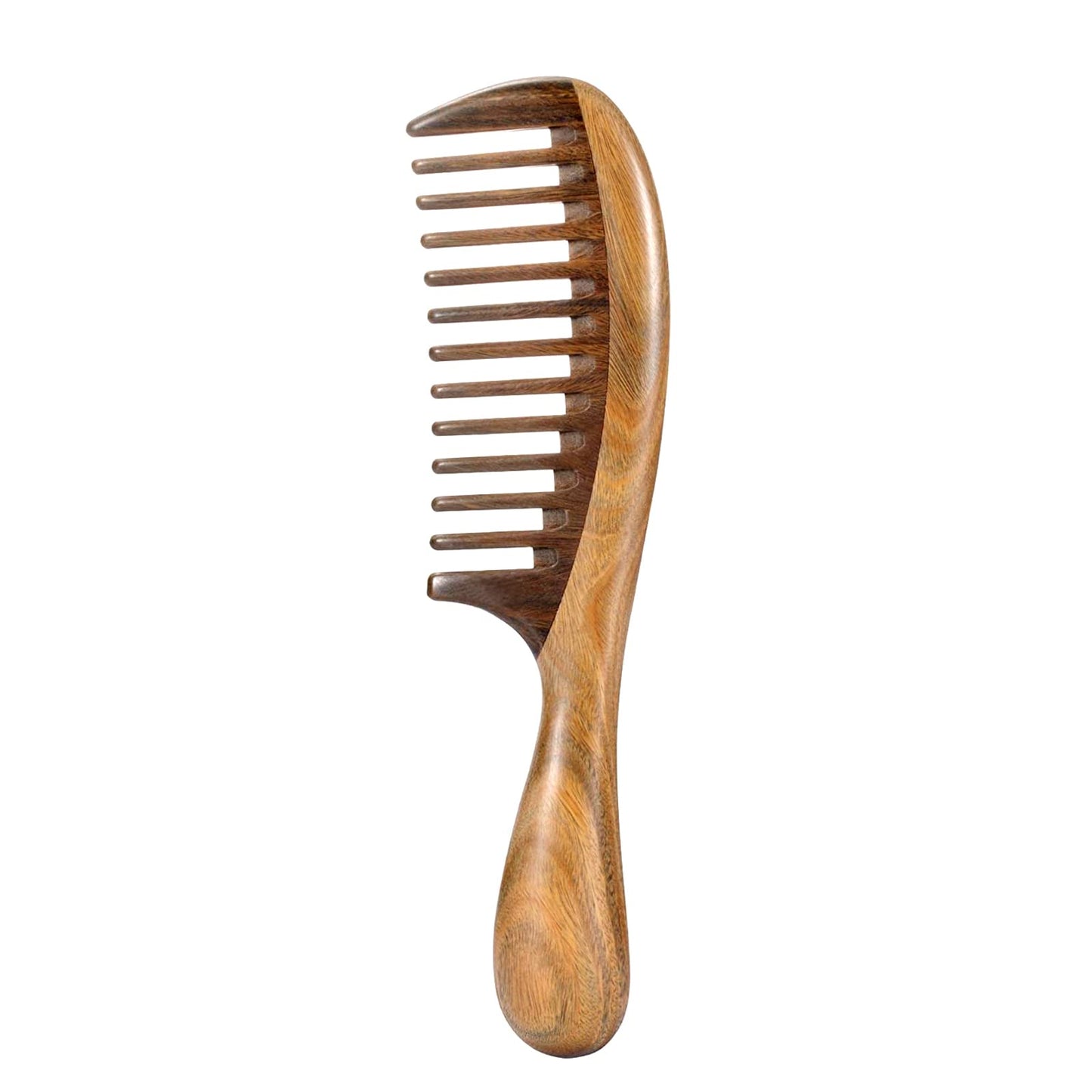 Louise Maelys Wooden Wide Tooth Hair Comb for Curly Detangling Sandalwood Beauty and Personal Care Louise Maelys