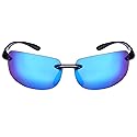 "Lovin Maui" Polarized Nearly Invisible Bifocal Sunglasses for Men and Women (Open Road Blue, 3.0)