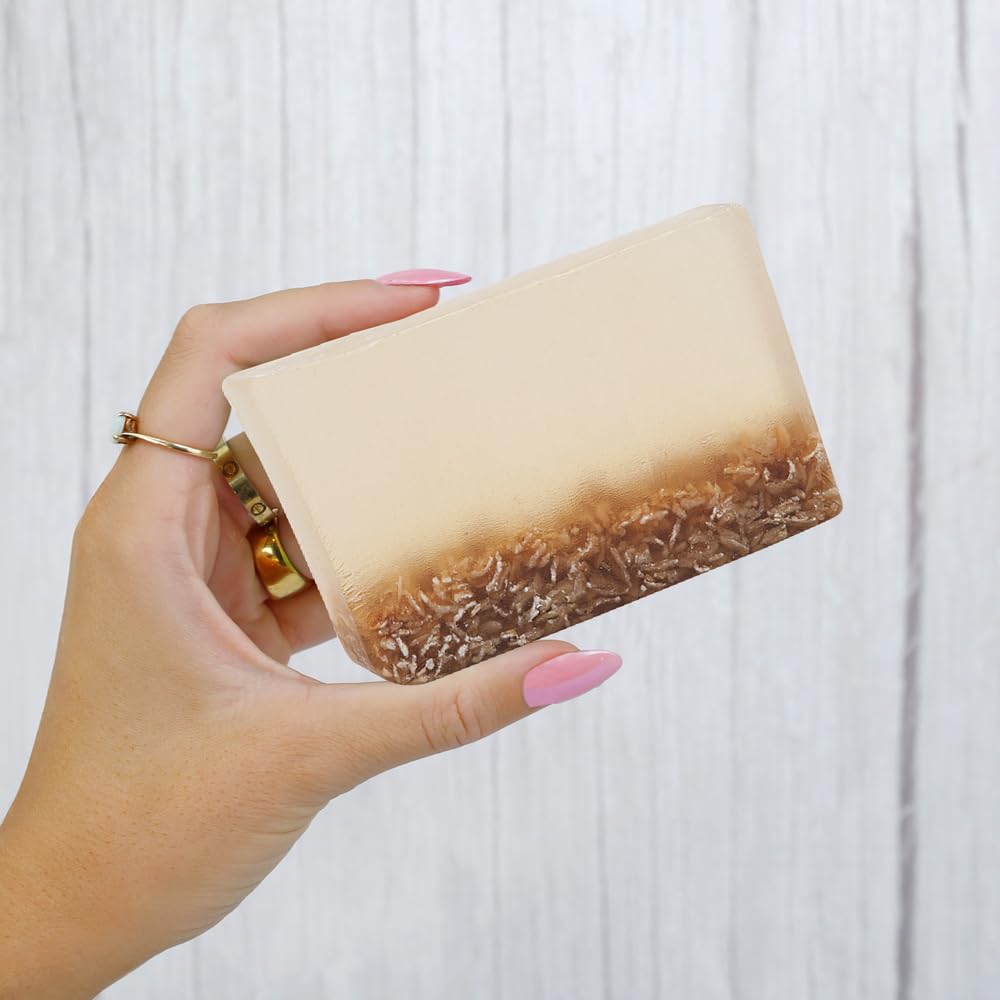 Primal Elements Glycerin Bar Soap | Helps All Skin Types, Sensitive, Oily & Dry Skin | NO PARABENS, VEGAN, GLUTEN FREE, 100% VEGETABLE BASE