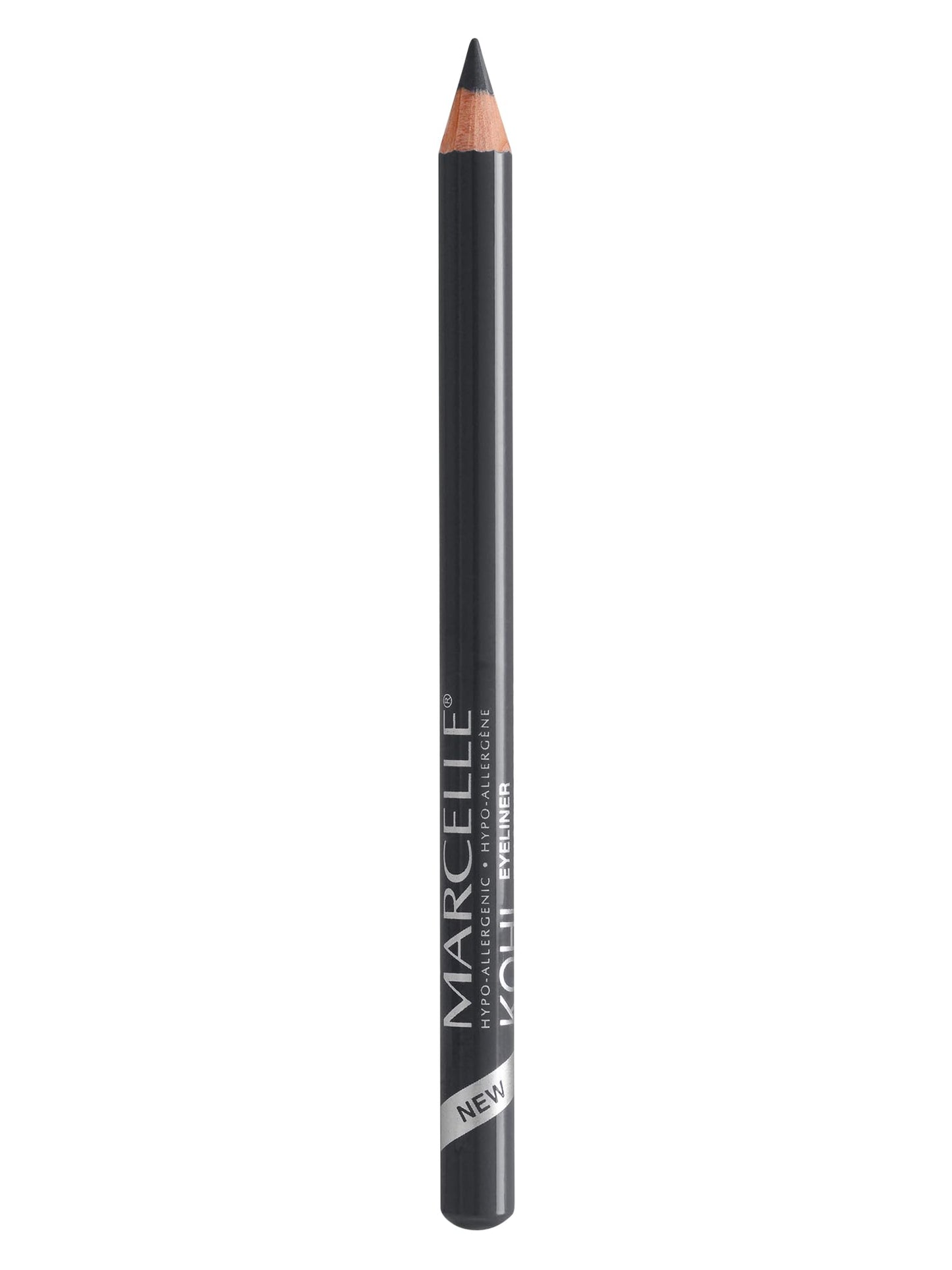 Marcelle Kohl Eyeliner, Smoke, Eye Pencil, Long-Lasting, Waterproof, Intense Colour, Fragrance-Free, Hypoallergenic, Recognized by CDA, Cruelty-Free