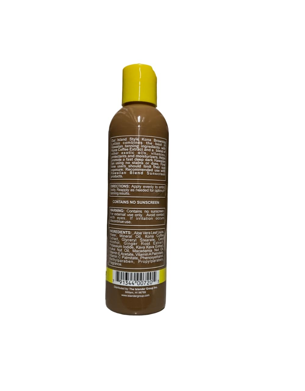 Hawaiian Blend Kona Browning Lotion 8 oz.