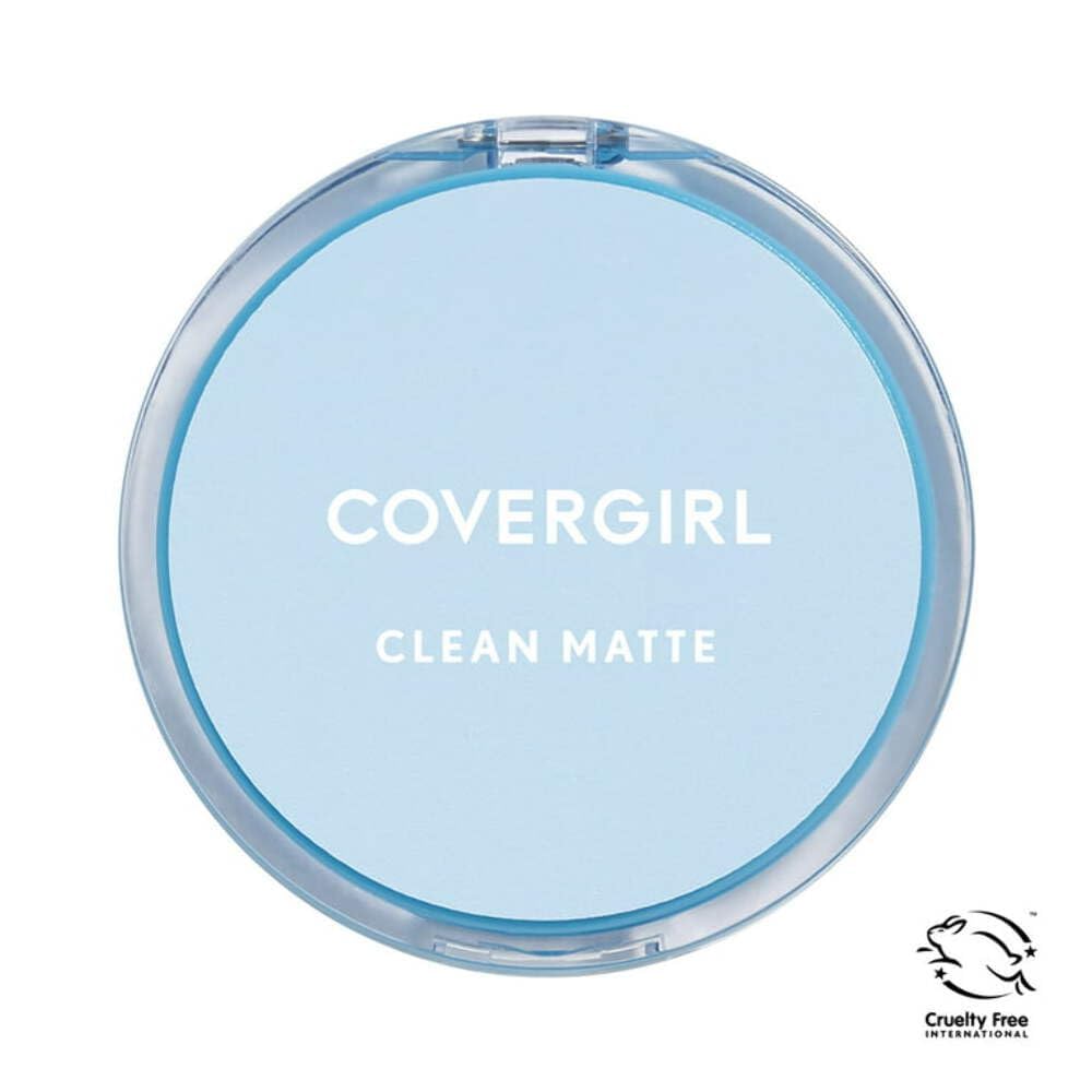 COVERGIRL Clean Oil Control Pressed Powder, Warm Beige 545, 0.35 Ounce Pan