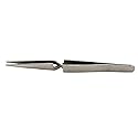 SE 4-1/2" Straight-Tipped Cross Locking Tweezers - 508TW