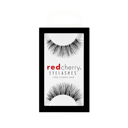 Red Cherry False Eyelashes #523 (Pack of 3 Pairs)