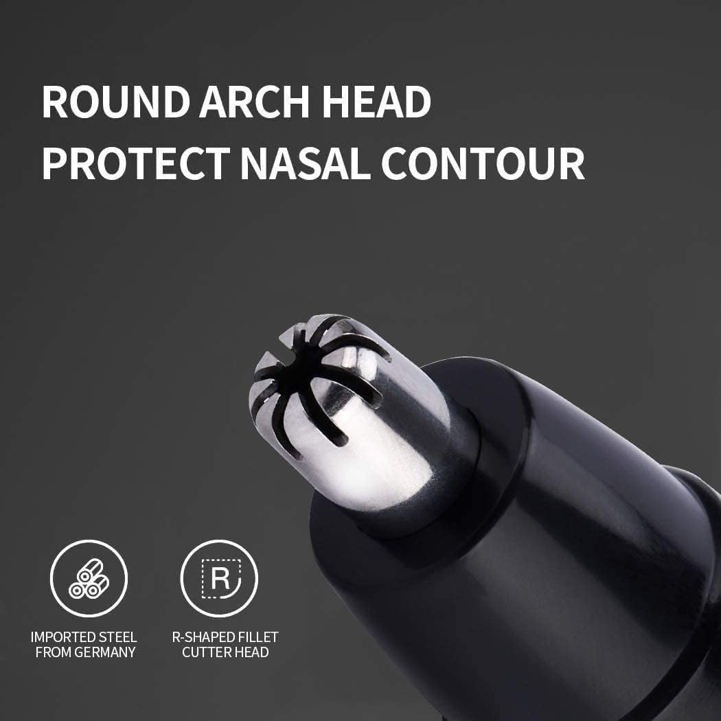 Hair Trimmer Portable USB Rechargeable Ear and Nose Hair Trimmer for Men and Women - Facial Hair Trimmer Beauty and Personal Care QERMXYRI