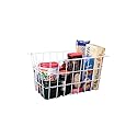 Grayline 40604, Deep Storage Basket, White