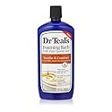 Dr Teal's Foaming Bath with Pure Epsom Salt, Soothe & Comfort with Oat Milk & Argan Oil, 34 fl oz