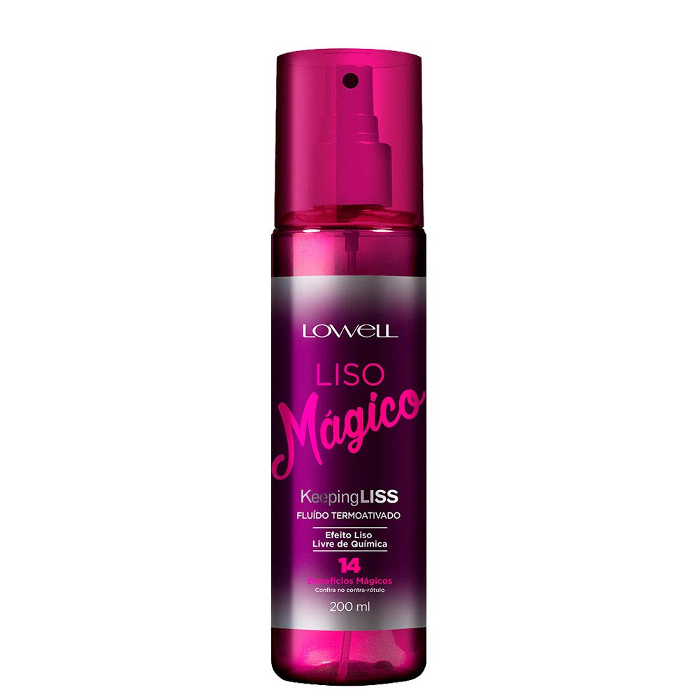Lowell Liso Mágico Kit Shampoo + Conditioner + Fluid Thermo Activated