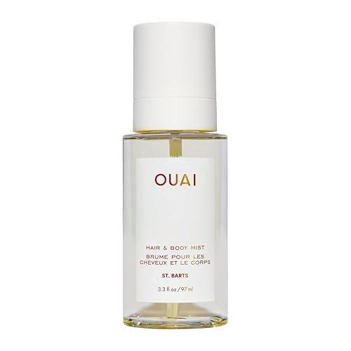OUAI St. Barts Hair and Body Mist - Tropical-Scented Hair Perfume and Body Spray - Notes of Dragonfruit, Orange Blossom, Tuberose & Musk (3.3 Fl Oz)