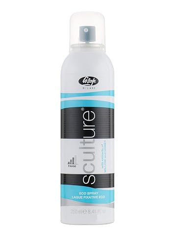 Lisap Sculture Eco Spray Volumizing Hair Spray & Setting Spray - Lightweight Volume Spray & Hair Volumizer for Shine & Heat Styling, Gas-Free