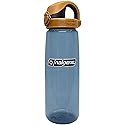 Nalgene On the Fly BPA-Free Water Bottle, Rhino with Brown/Black, 24 Oz