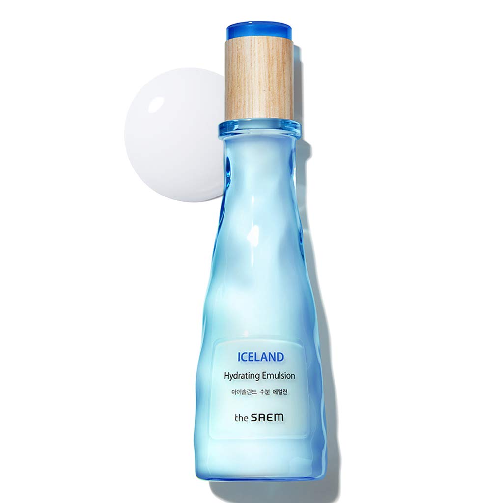 THESAEM Iceland Hydrating Emulsion 4,73 fl.oz. - Facial Emulsion for Intensive Hydration with Iceland Mineral Water - Face Moisturizer to Provide Mild