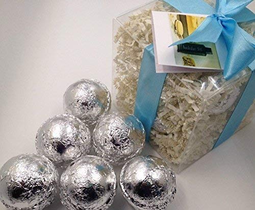 Spa Pure Bath Bomb Fizzies: with Shea, Mango & Cocoa Butter, Ultra Moisturizing (14 Oz) Great for Dry Skin, All Skin Types (Patchouli)