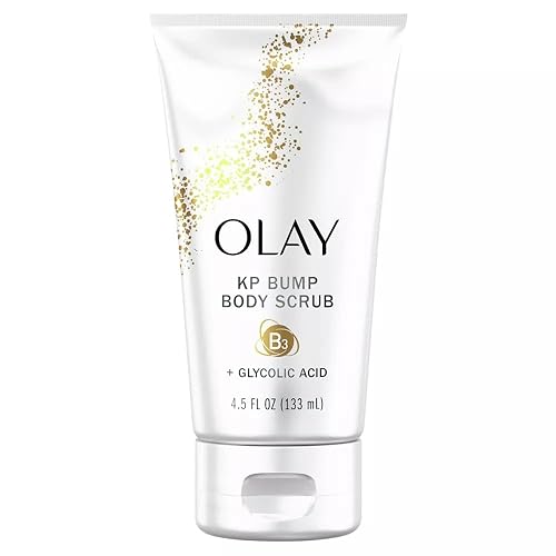 Olay KP Bump Body Scrub with Glycolic Acid and Vitamin B3 Complex, 4.5 Fl Oz