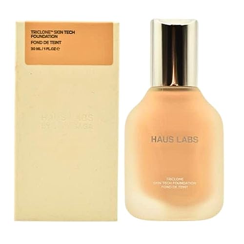 HAUS LABS BY LADY GAGA Triclone Skin Tech Medium Coverage Foundation with Fermented Arnica 210 Light Medium Neutral