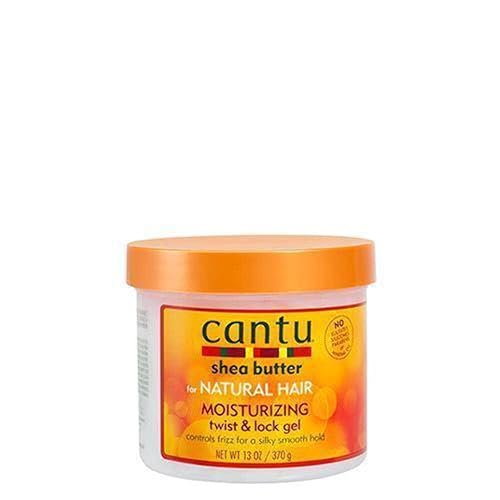 Cantu Shea Butter For Natural Hair Moisturizing Twist & Lock Gel, 13 ounce (Pack of 4)