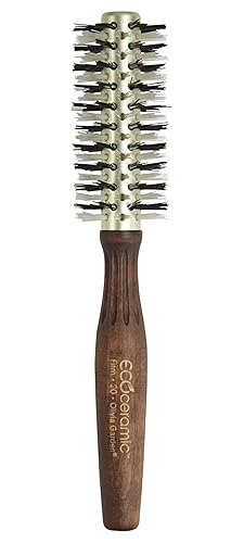Olivia Garden Ecoceramic Firm Bristles Round Thermal Hair Brush (1 3/4")