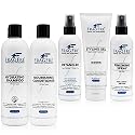 FRAGFRE Professional Hair Salon Set for Sensitive Skin 8/12 oz/ea (5-Pack Gift Set) - Shampoo-Conditioner-Detangler-Styling Gel-Finishing Spray