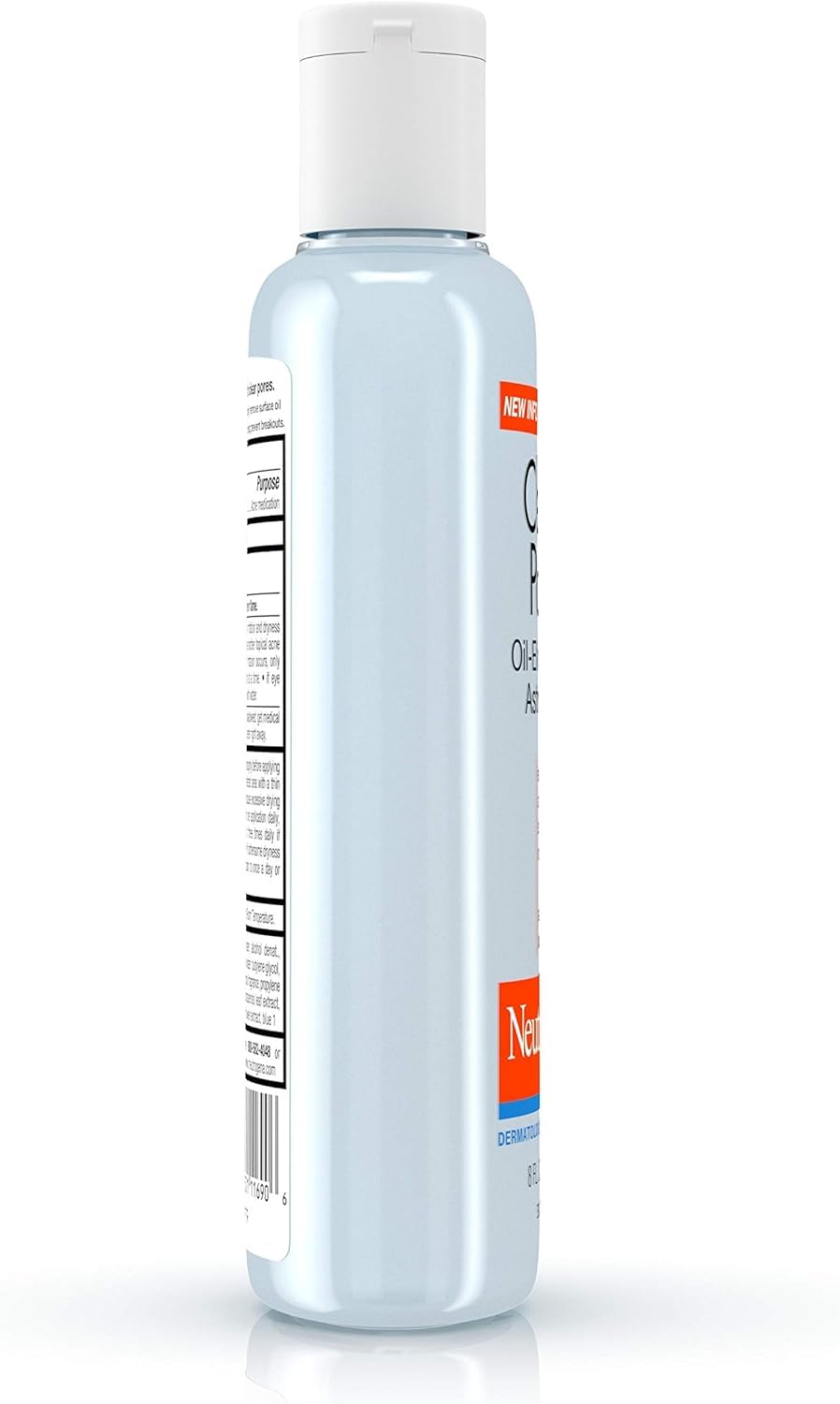 Neutrogena Clear Pore Oil-Eliminating Facial Astringent with 2% Salicylic Acid Acne Medication and Witch Hazel, Pore Clearing Treatment for Acne-Prone